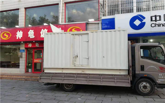 南开乡出租发电机施工案例